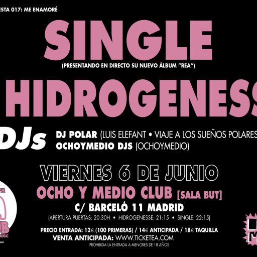 Imagen: SINGLE FLYER MADRID 8,5