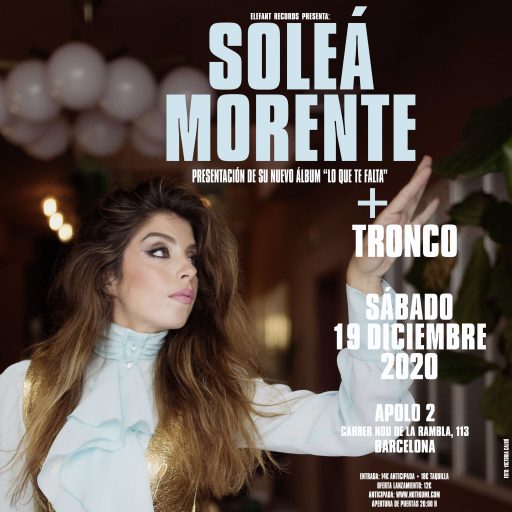 Imagen: SOLEÁ MORENTE BARCELONA