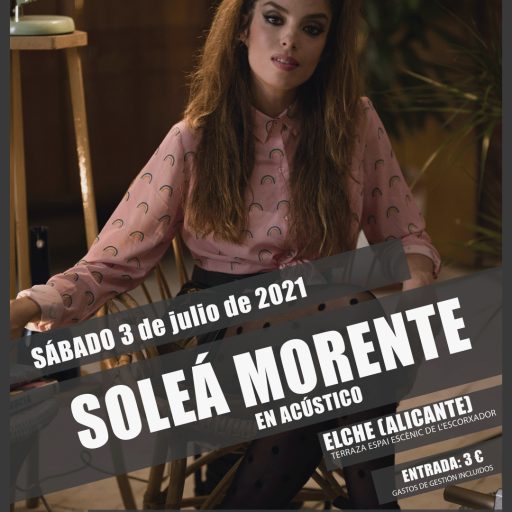 Imagen: SOLEÁ MORENTE CARTEL ESCORXADOR