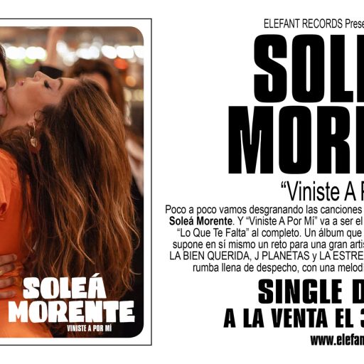 Imagen: SOLEÁ MORENTE FLYER VINISTE