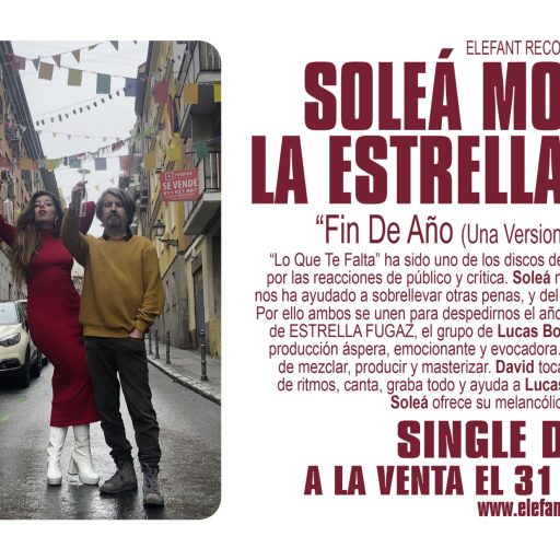 Imagen: SOLEÁ MORENTE Y LA ESTRELLA DE DAVDI FLYER SINGLE