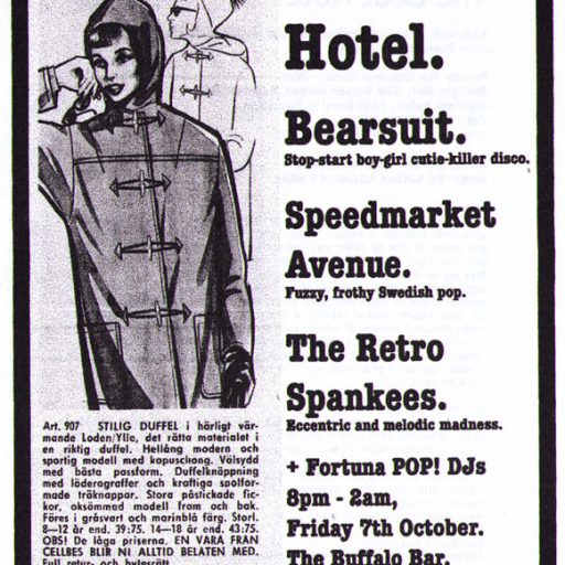 Imagen: Speedmarket Avenue [Flyer concierto The Buffalo Bar]