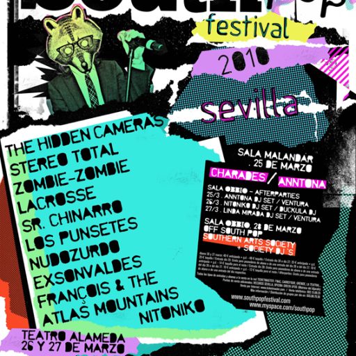 Imagen: Stereo Total [Cartel South Pop Festival, Sevilla]