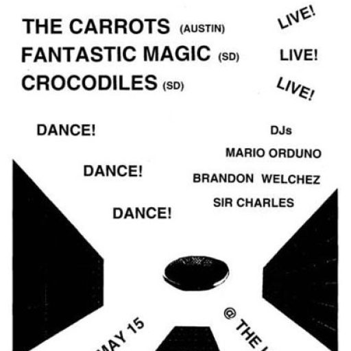 Imagen: The Carrots [Cartel concierto Knockout]