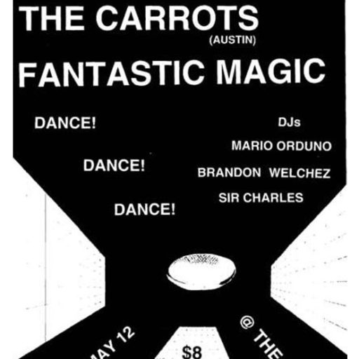 Imagen: The Carrots [Cartel concierto The Casbah]