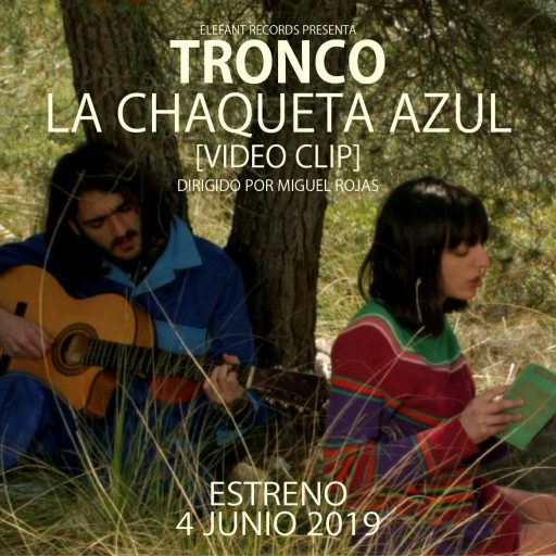 Imagen: TRONCO FLYER VIDEO LA CHAQUETA AZUL