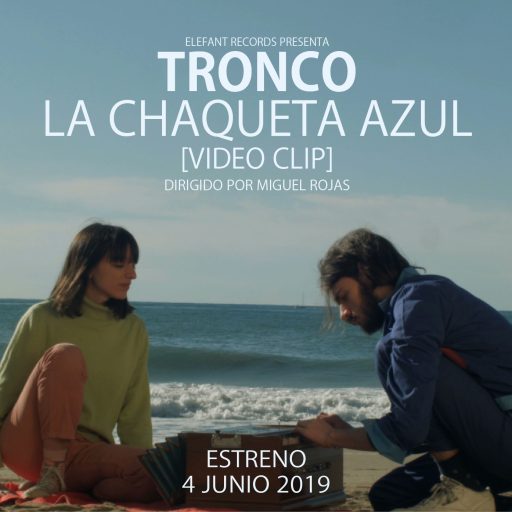 Imagen: TRONCO FLYER VIDEO LA CHAQUETA AZUL